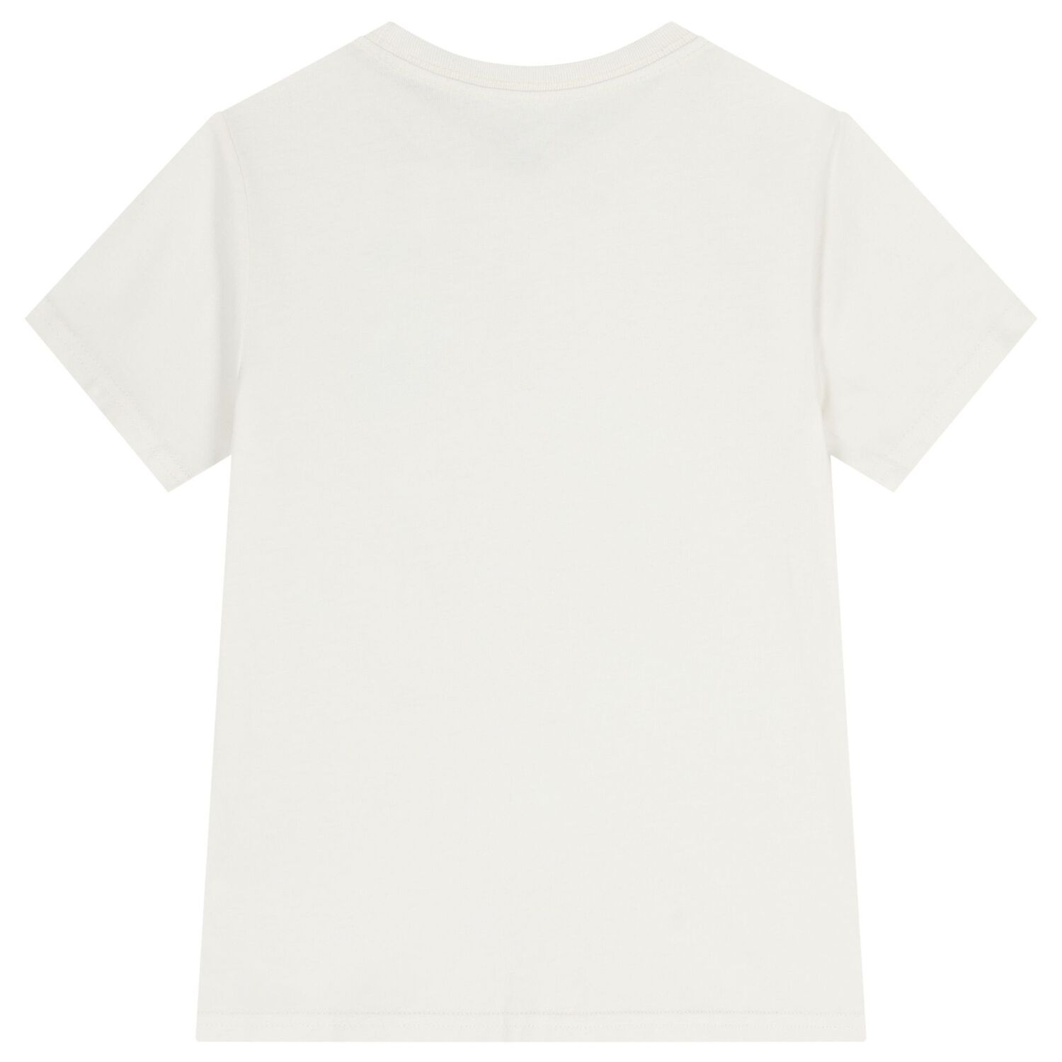 Boys White Logo T-Shirt, 1, hi-res