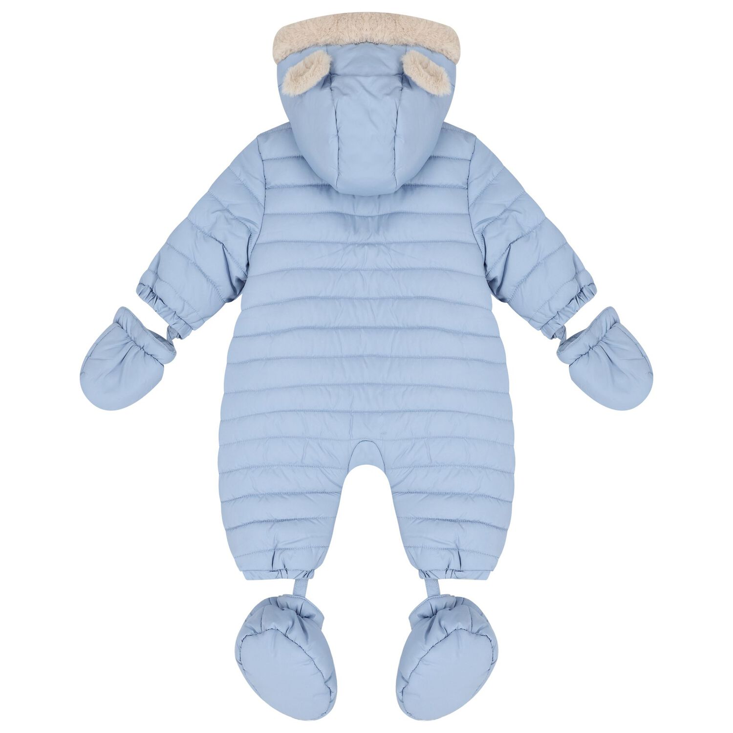 Baby Boys Logo Teddy Bear Snowsuit, 3, hi-res image number null