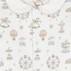 White Carousel & Hot Air Balloon Babygrow, 1, hi-res
