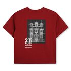 Boys Red Logo T-Shirt, 1, hi-res
