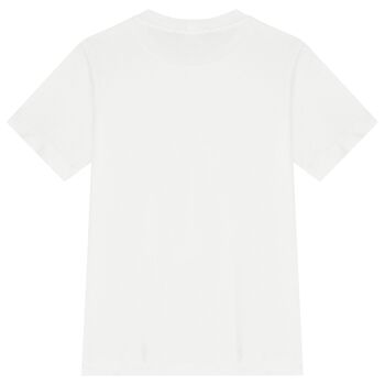 Boys White Logo T-Shirt