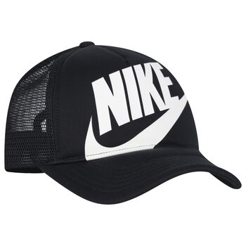 Boys Grey & White Logo Cap