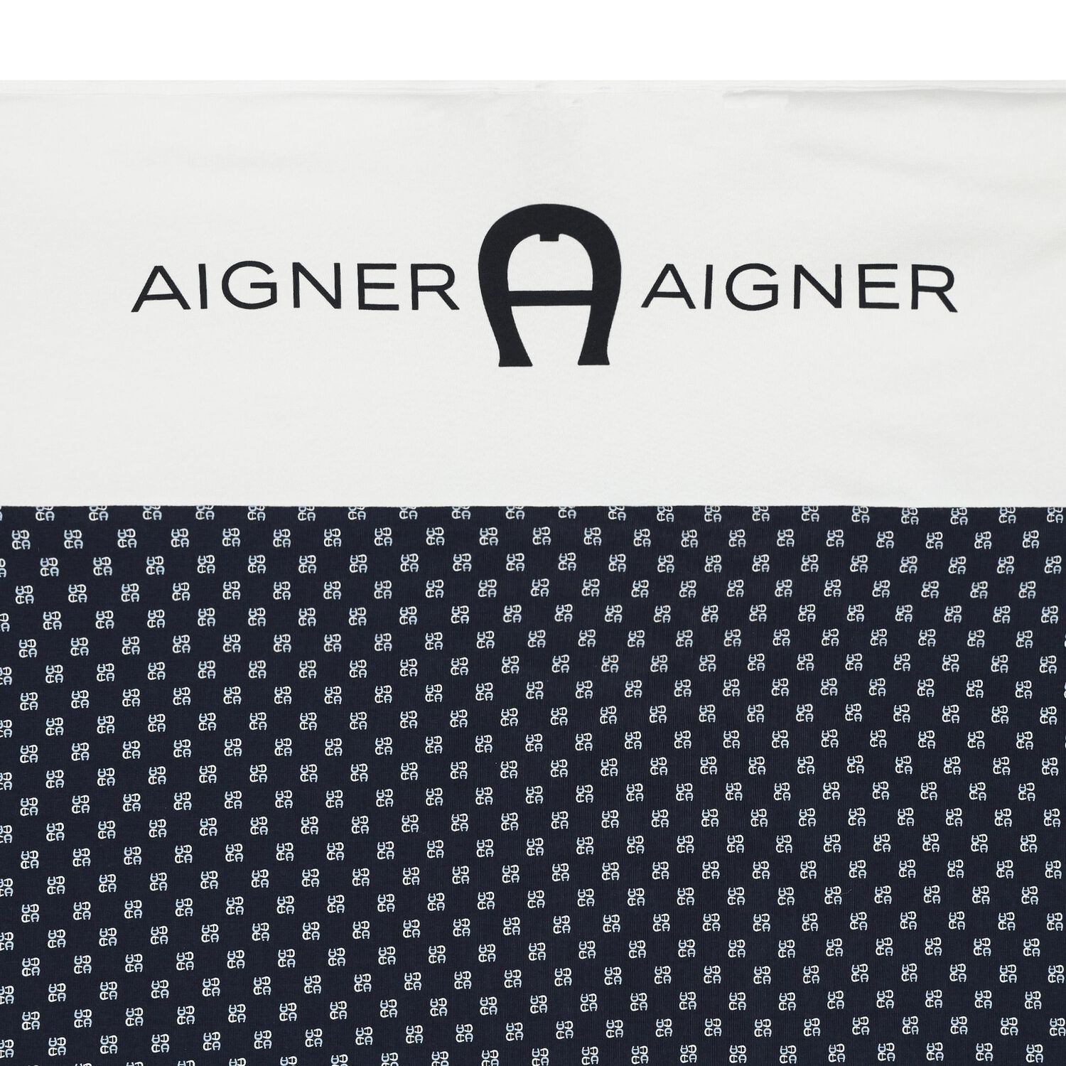 Baby Boys White & Navy Logo Blanket, 1, hi-res image number null