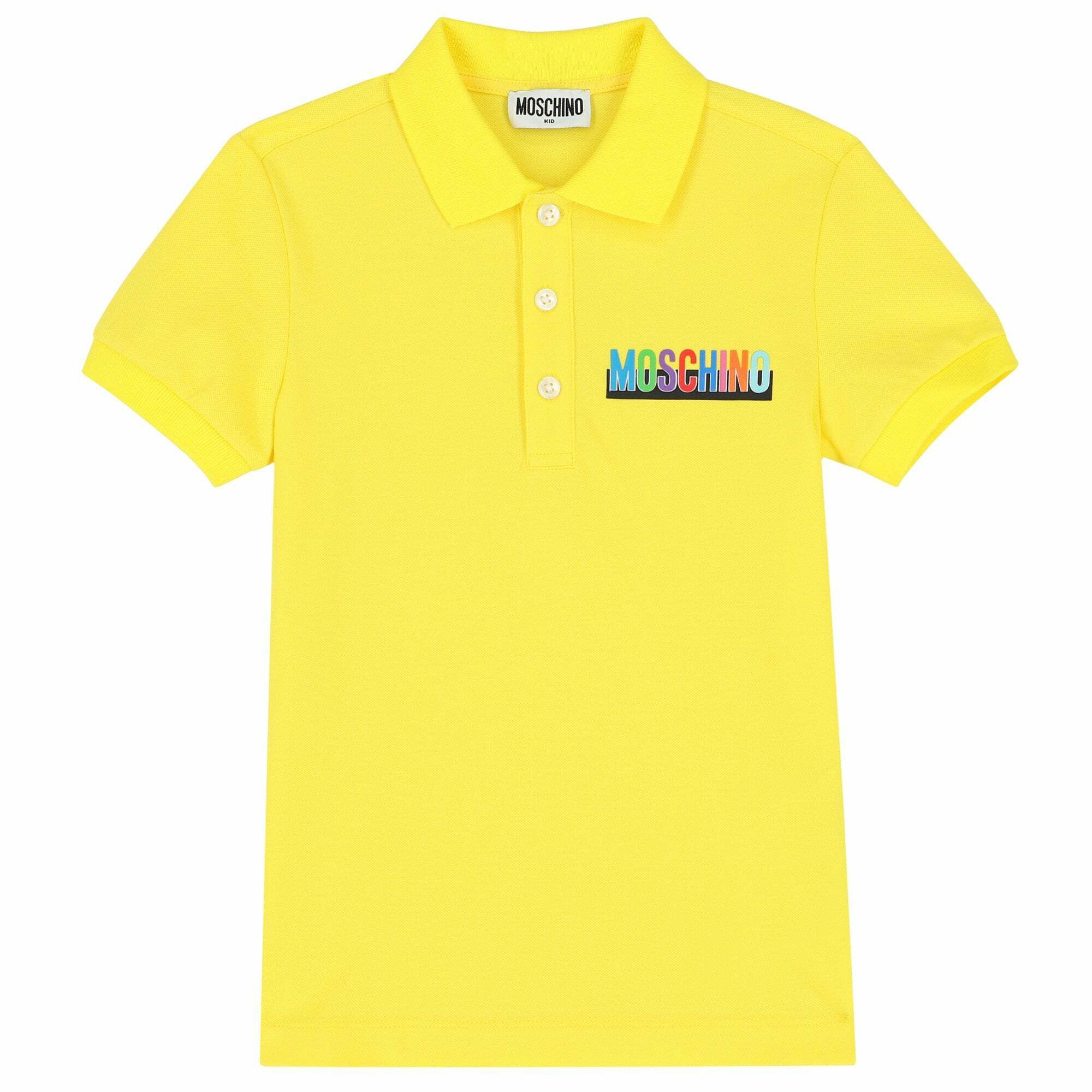 Boys yellow polo online