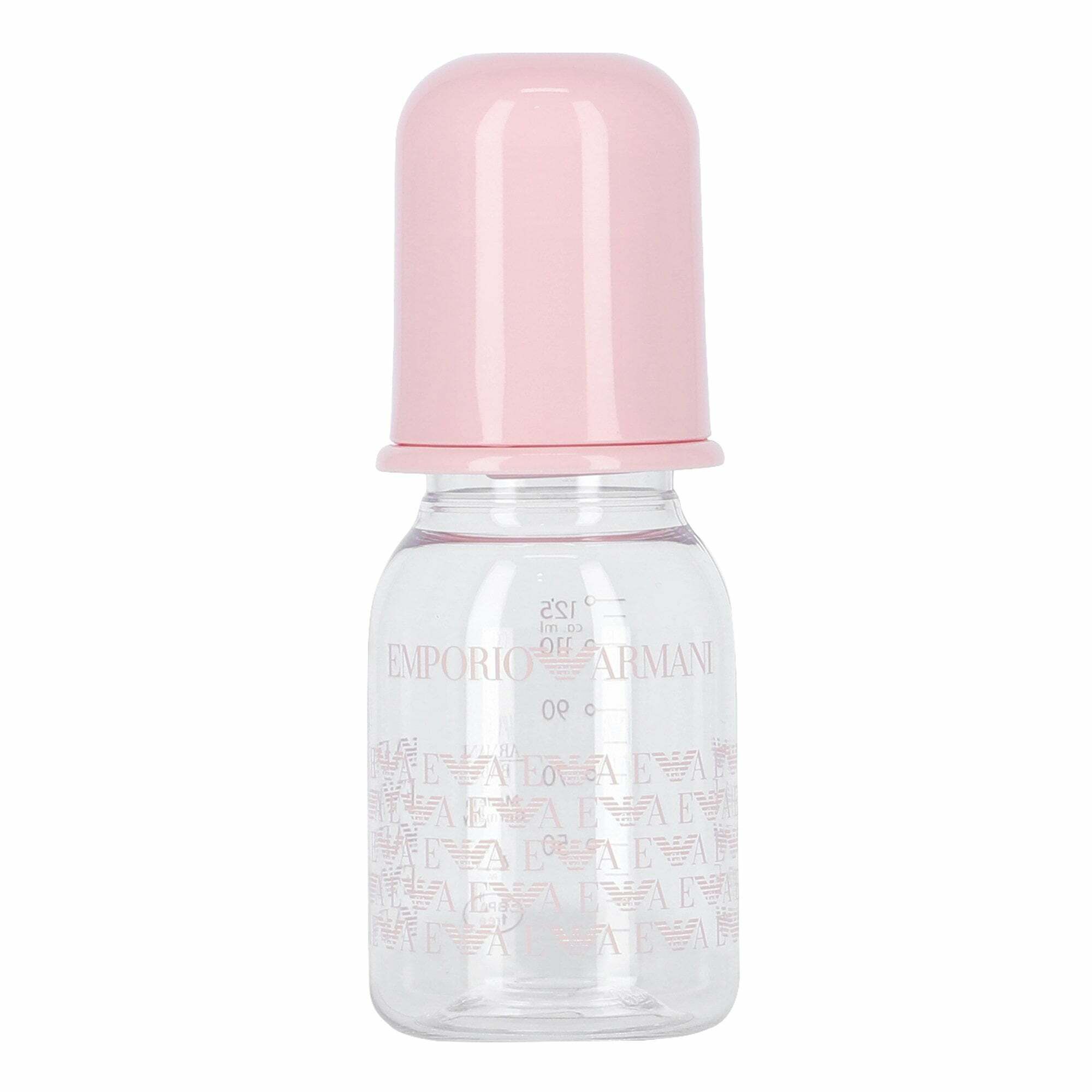 Emporio Armani Baby Girls Pink Logo Baby Bottle Junior Couture