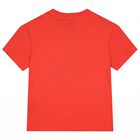 Boys Red Octopus T-Shirt, 1, hi-res