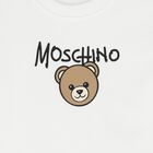 Younger White Teddy Bear Logo Sweatshirt, 1, hi-res