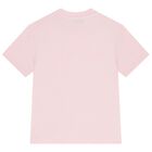 Girls Pink Logo T-Shirt, 9, hi-res