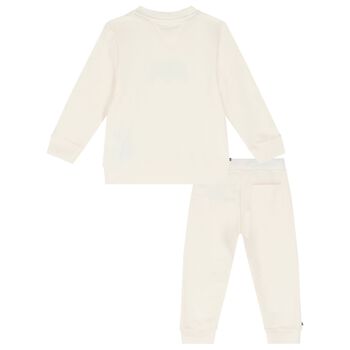 Baby Boys Ivory Logo Tracksuit