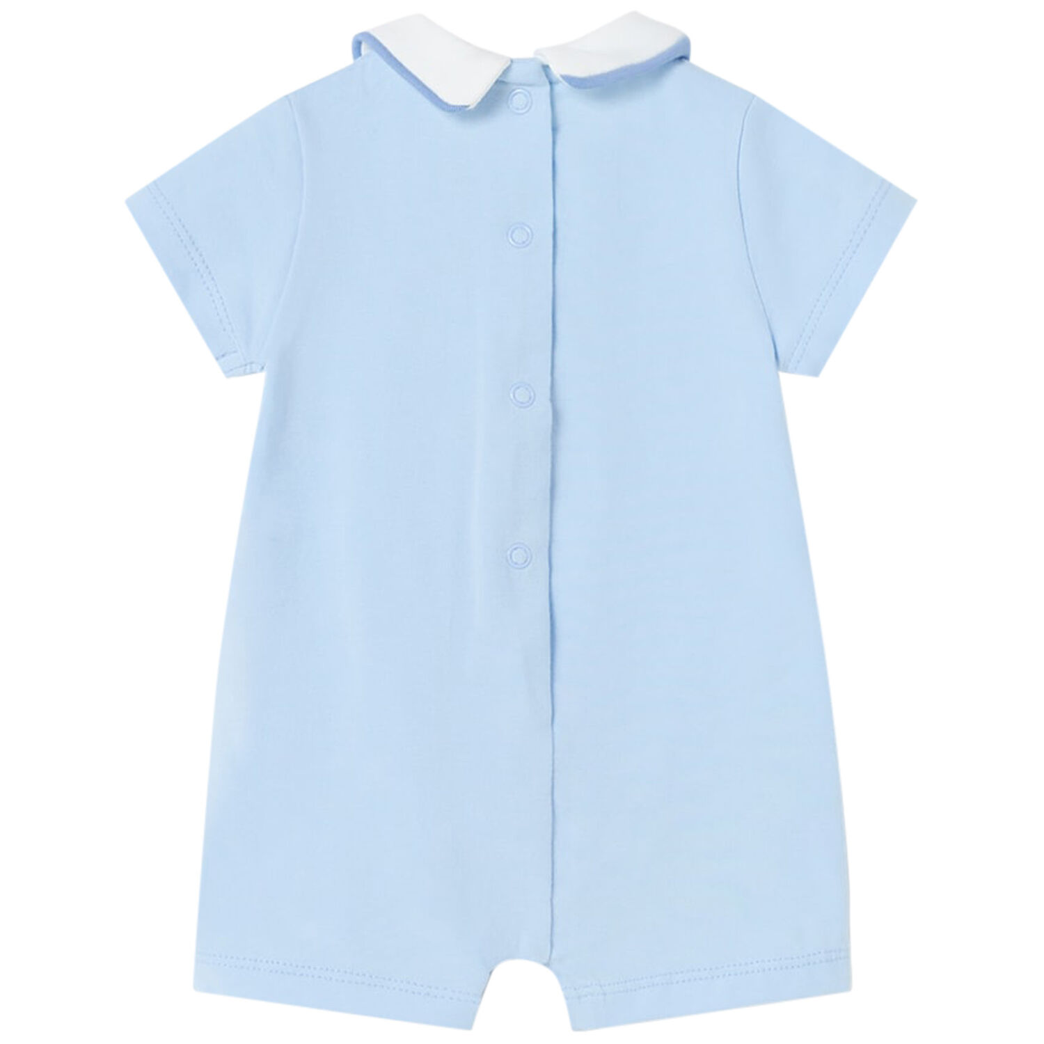 Baby Boys Blue Romper, 2, hi-res image number null