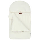 مدس بالشعار باللون العاجي للبنات, 2, hi-res