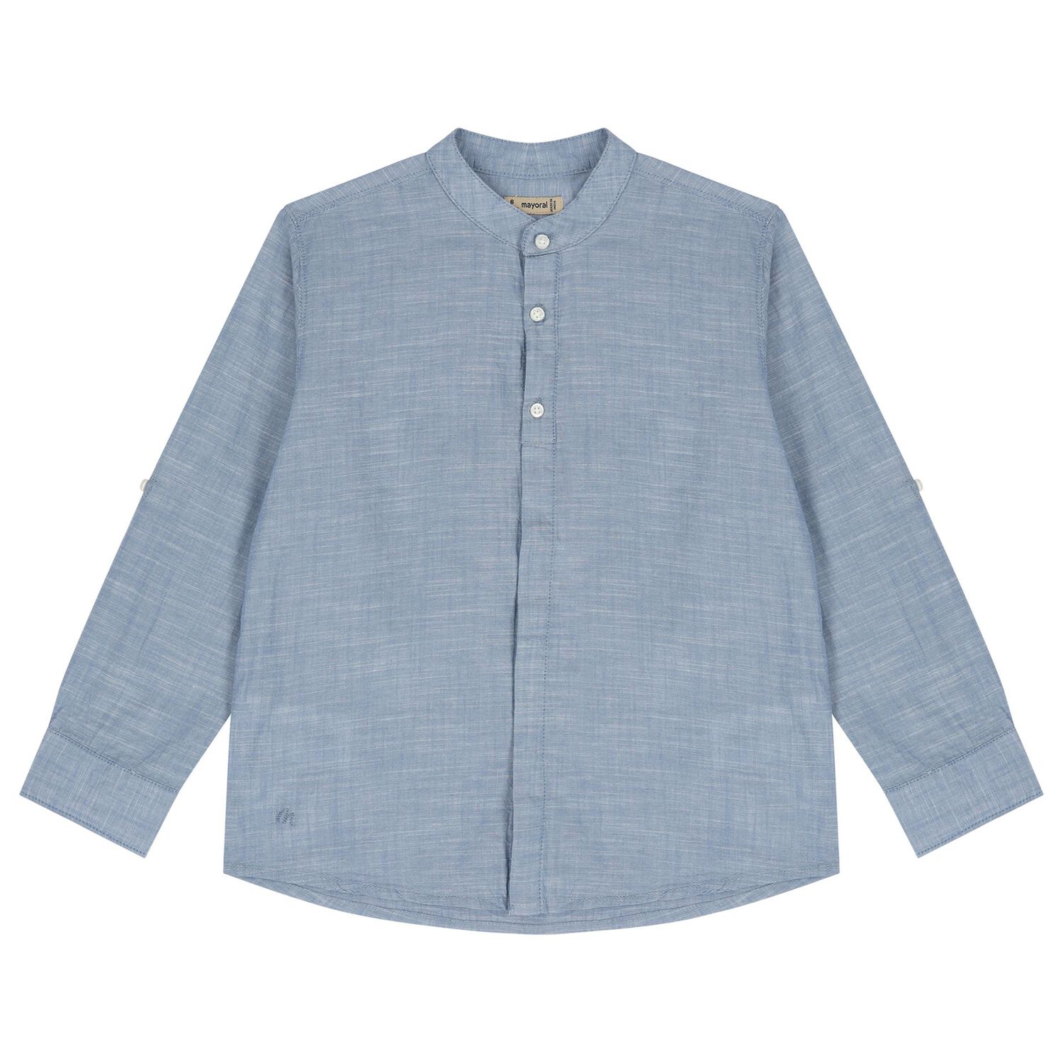 Boys Blue & Ivory Shorts Set, 1, hi-res