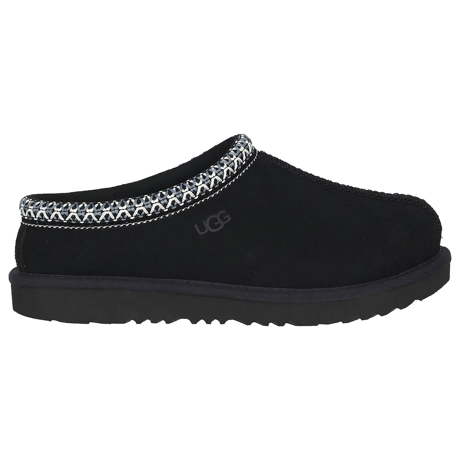 Black Tasman II Suede Mules, 1, hi-res