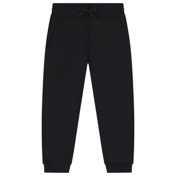 Boys Black Joggers