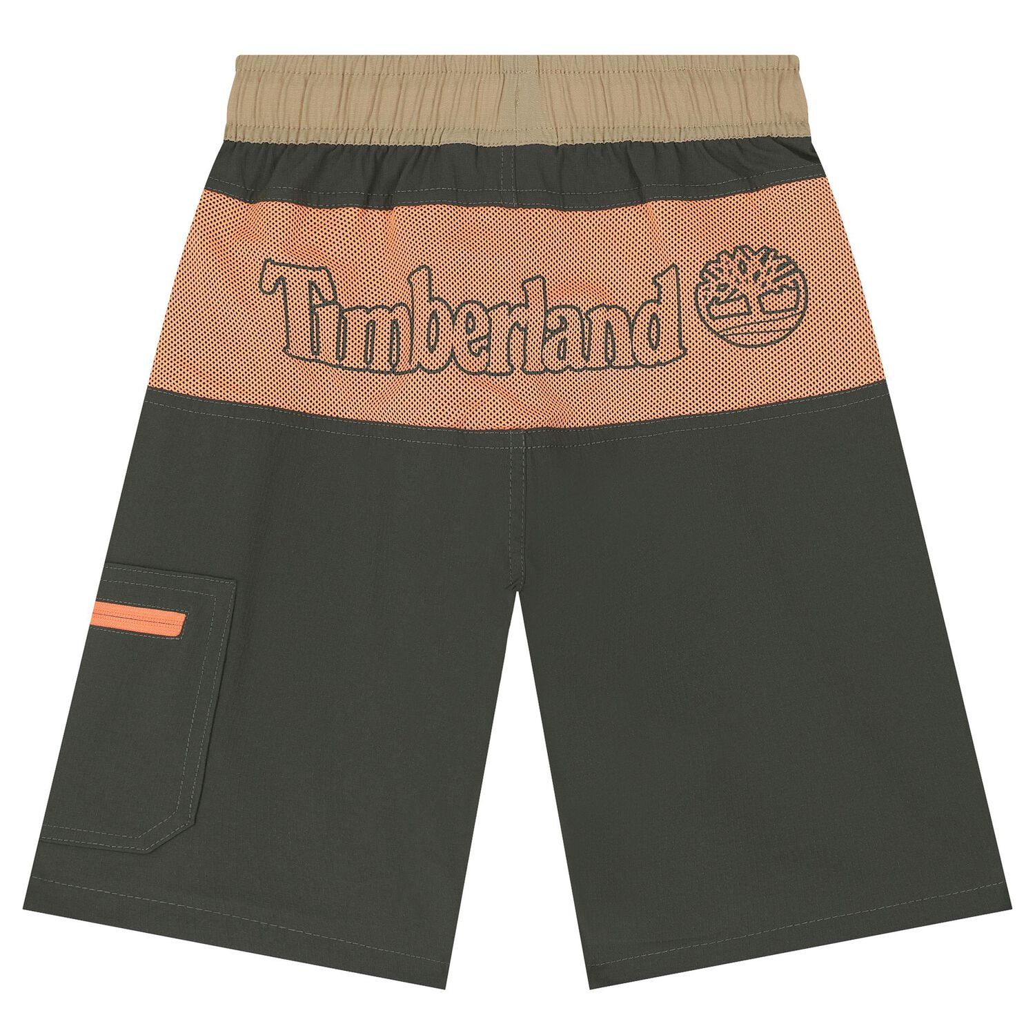 Boys Green Logo Shorts, 1, hi-res image number null