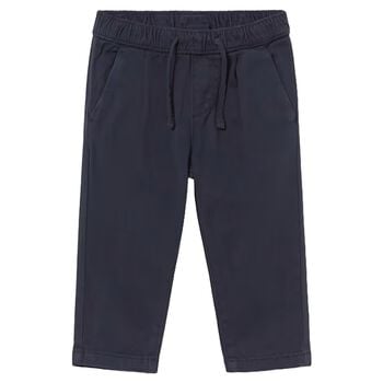 Younger Boys Navy Blue Chino Trousers