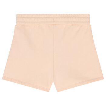 Girls Pink Logo Shorts