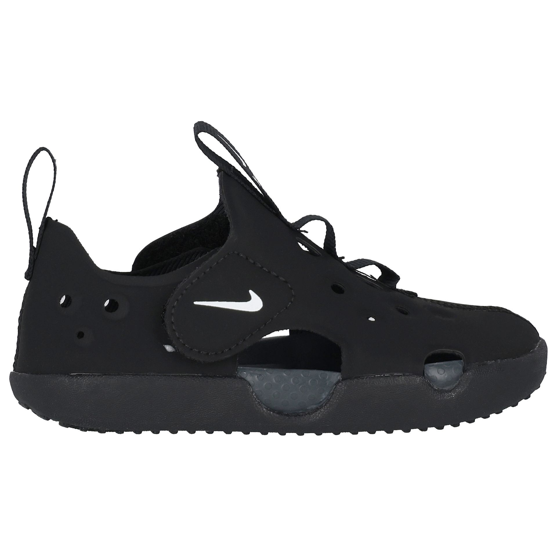 Nike Kids Boys Black Sunray Protect Sandals | Junior Couture