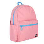 Girls Pink Logo Backpack, 2, hi-res