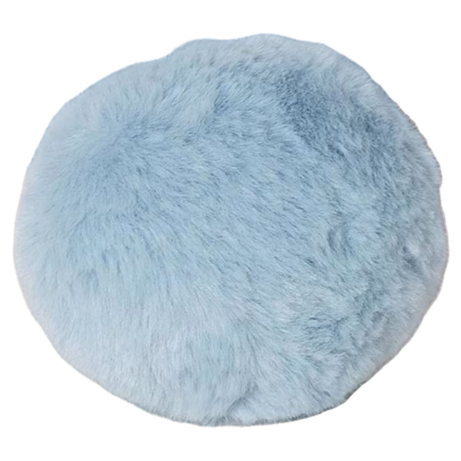Baby Boys Blue & Ivory Pom Pom Blanket, 3, hi-res