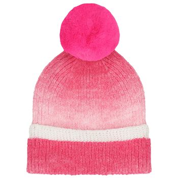 Younger Girls Pink Knitted Hat