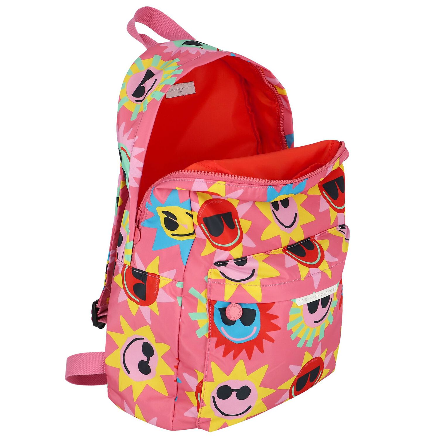 Girls Pink Sun Backpack, 1, hi-res image number null