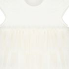 Baby Girls Ivory Tulle Dress Set, 2, hi-res