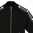 Boys Black Zip Up Top, 1, hi-res