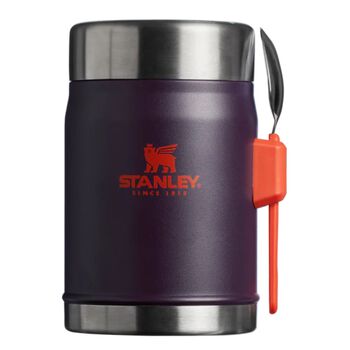 Purple Classic Legendary Food Jar & Spork
