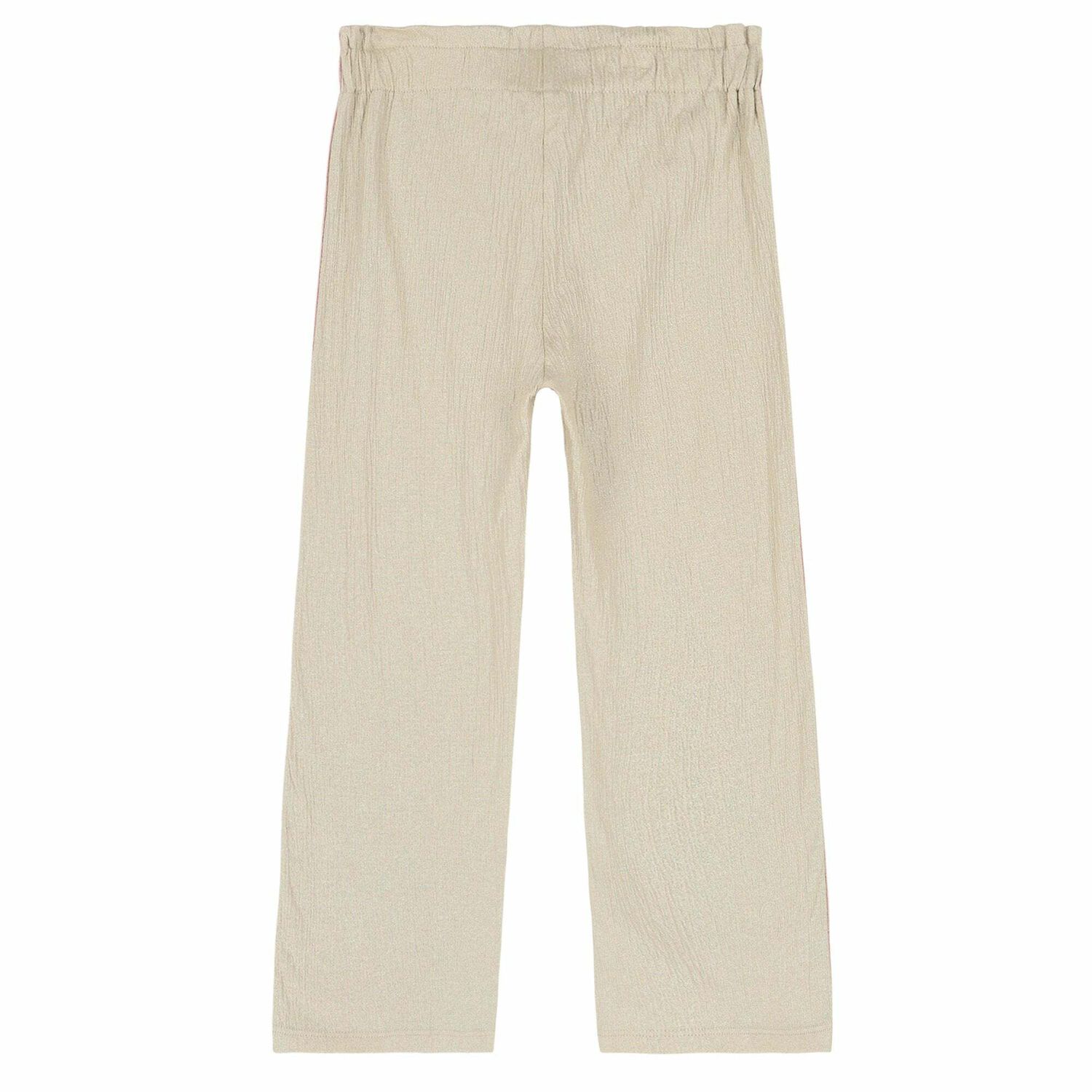 Girls Gold Logo Trousers, 1, hi-res image number null