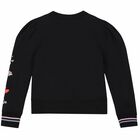 سترة فتيات القوة بسحاب باللون الاسود للبنات, 1, hi-res