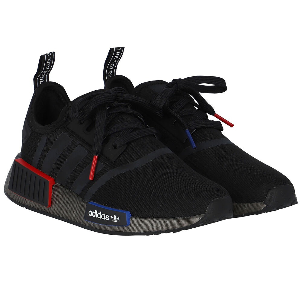 adidas Originals Black NMD R1 J Trainers Junior Couture USA