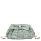 Girls Green Bow Handbag, 1, hi-res