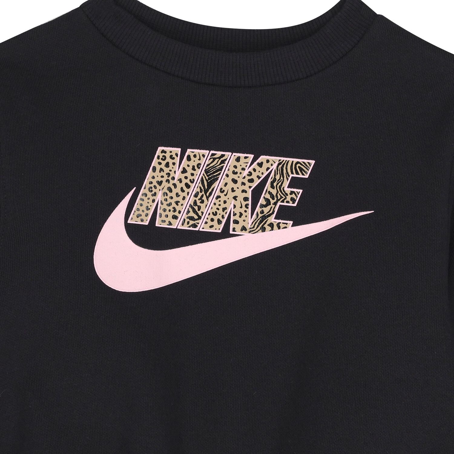 Younger Girls Black & Pink Logo Leggings Set, 1, hi-res