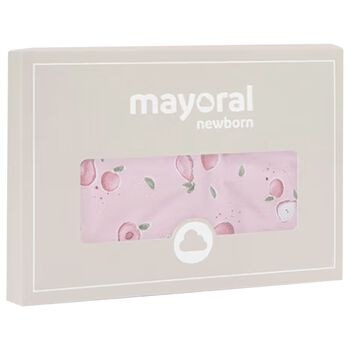 Baby Girls Pink Apple Blanket