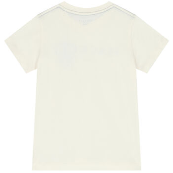 Boys Ivory Logo T-Shirt