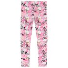 Girls Pink Logo Leggings, 1, hi-res