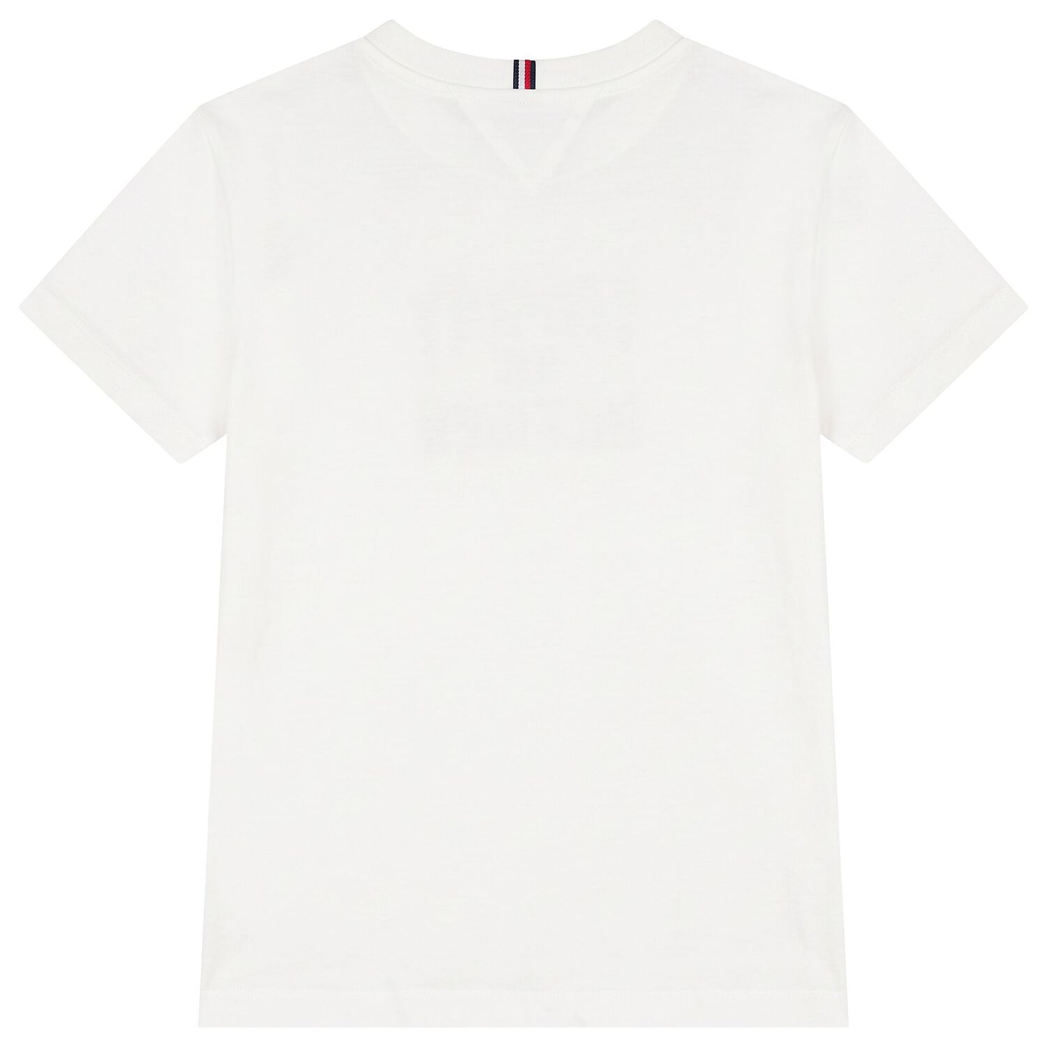 Boys White Logo T-Shirt, 3, hi-res