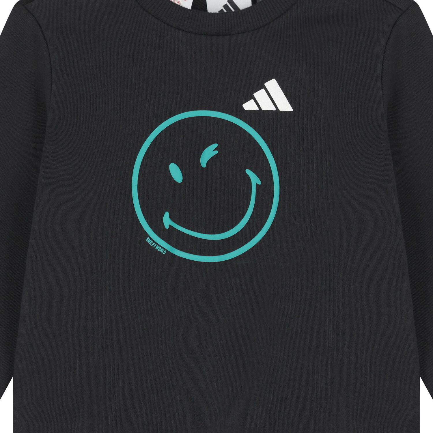 Younger Black Smiley Logo Tracksuit, 1, hi-res image number null