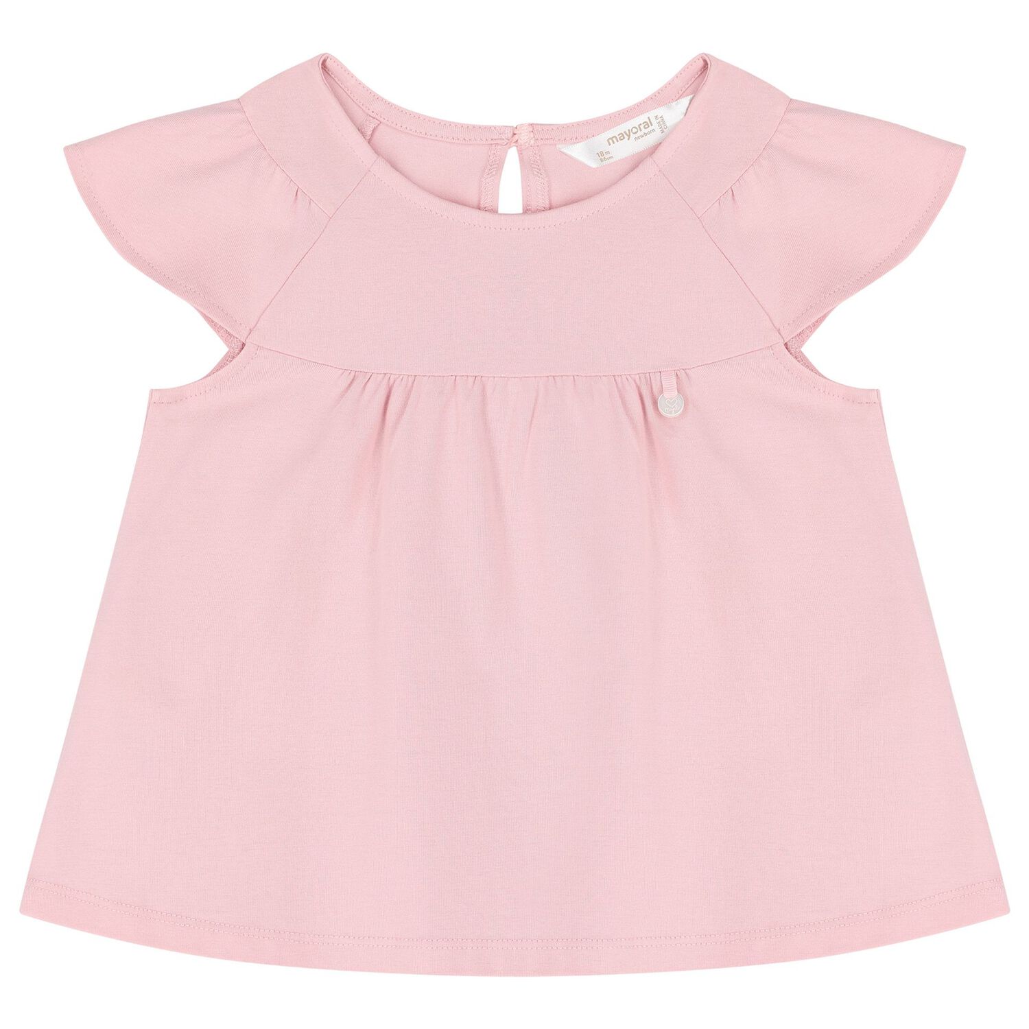 طقم شورت بنات باللون الابيض والوردى (2 قطعه), 1, hi-res image number null