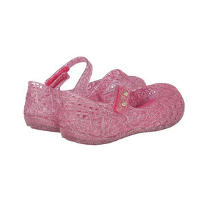 Younger Girls Pink Glitter Shoes
