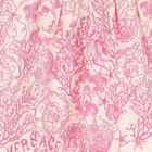 Girls Ivory & Pink Underwater Barocco Dress, 1, hi-res