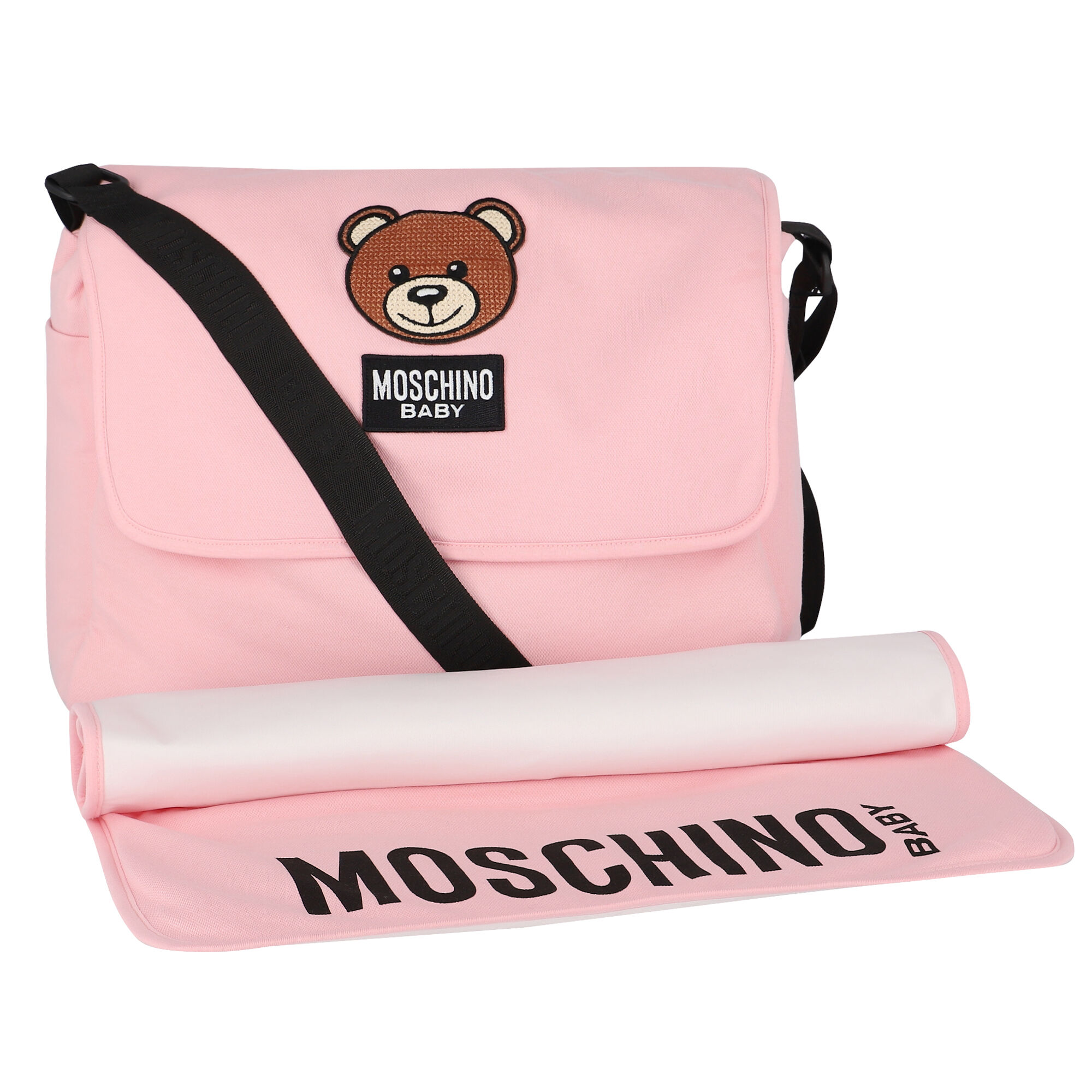 Baby pink online moschino bag