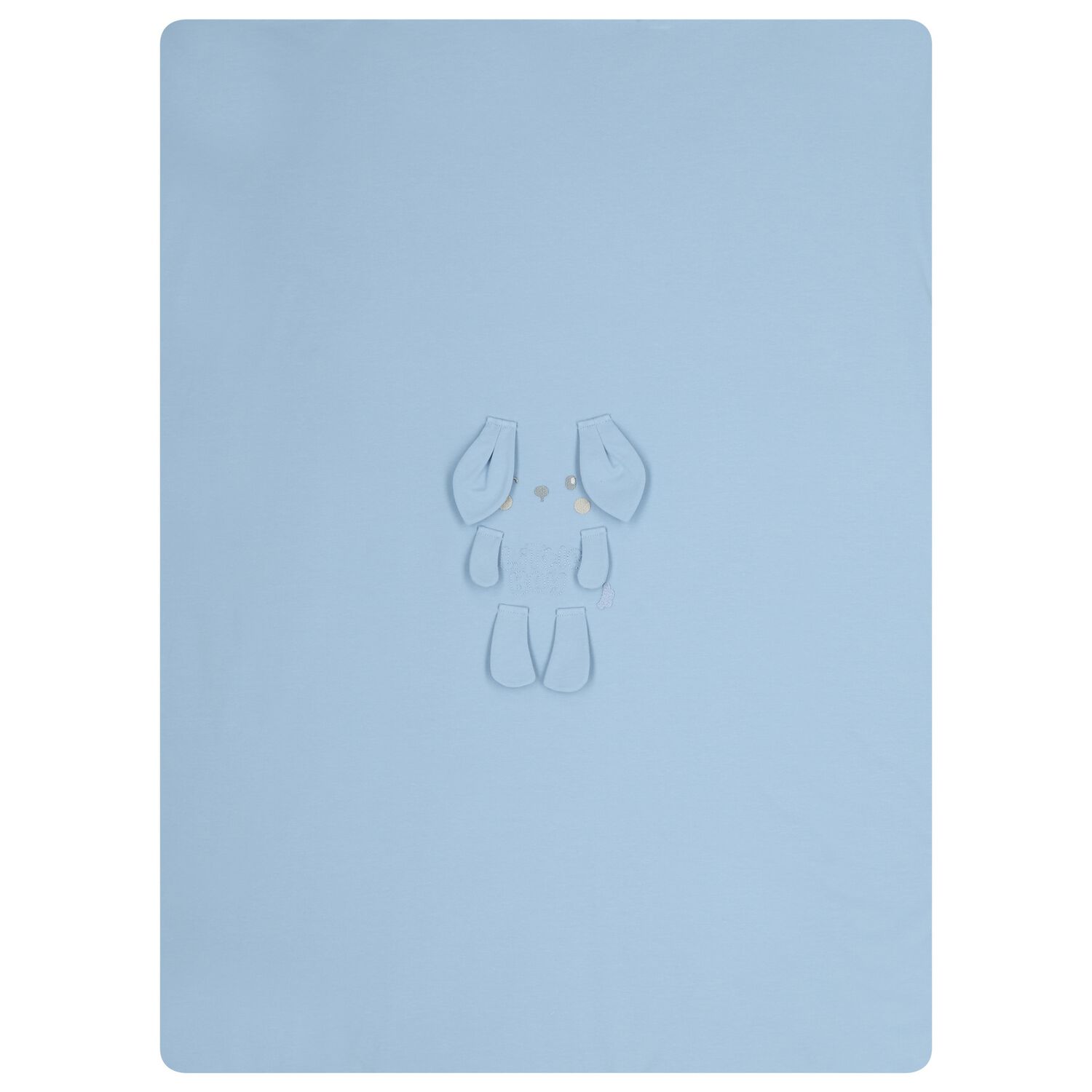 Baby Boys Blue Blanket, 1, hi-res