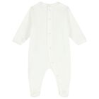 طقم هدية أفرول بشعار تيدى باللون العاجى, 1, hi-res