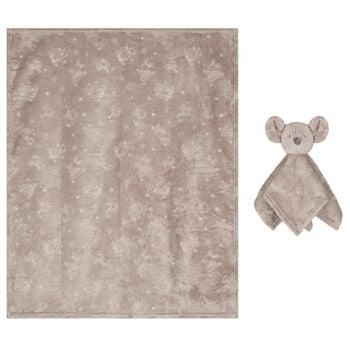 Beige Koala Baby Doudou Comforter & Blanket Set