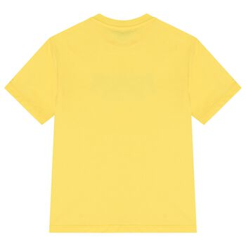 Boys Yellow Logo T-Shirt