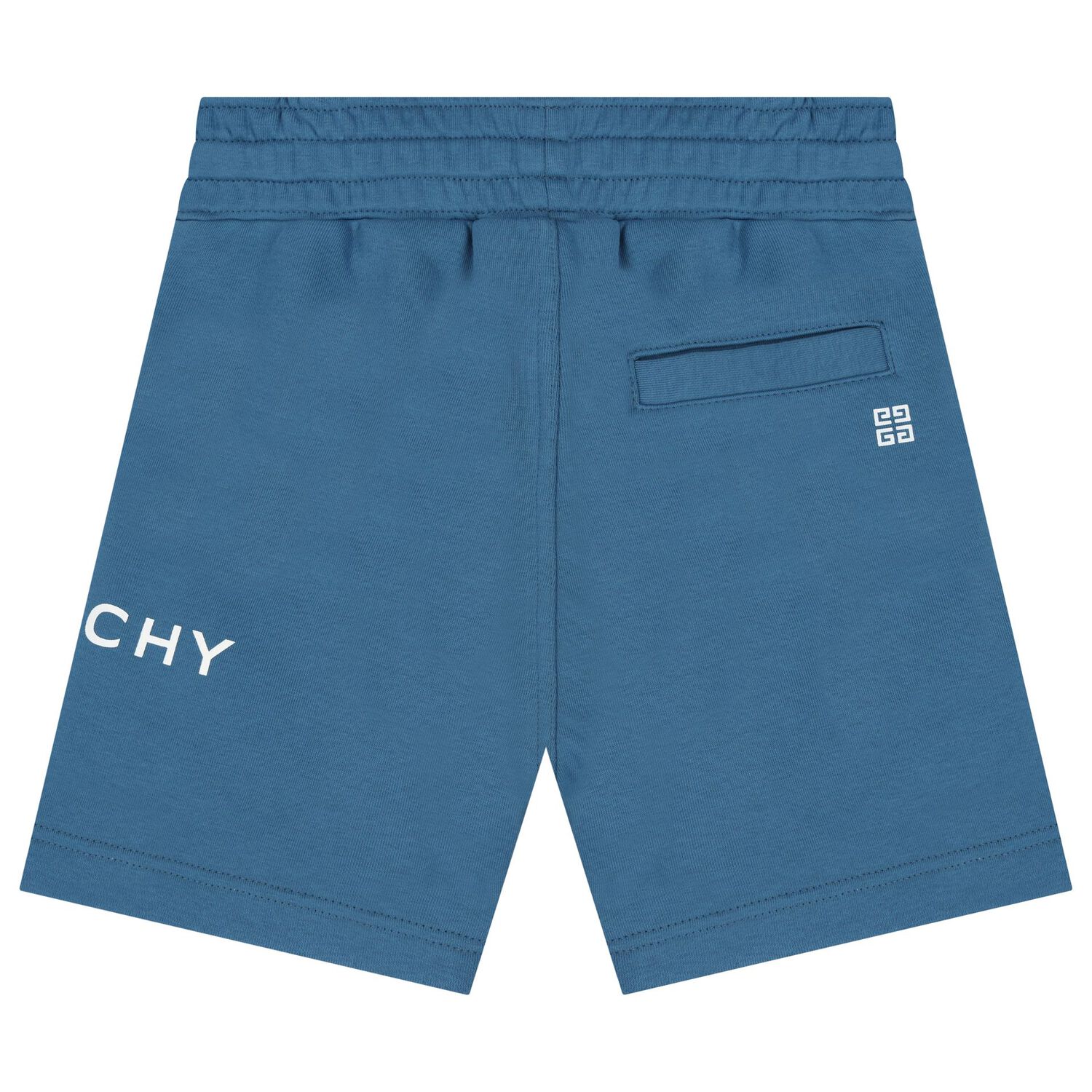 Boys Blue Logo Shorts, 3, hi-res image number null