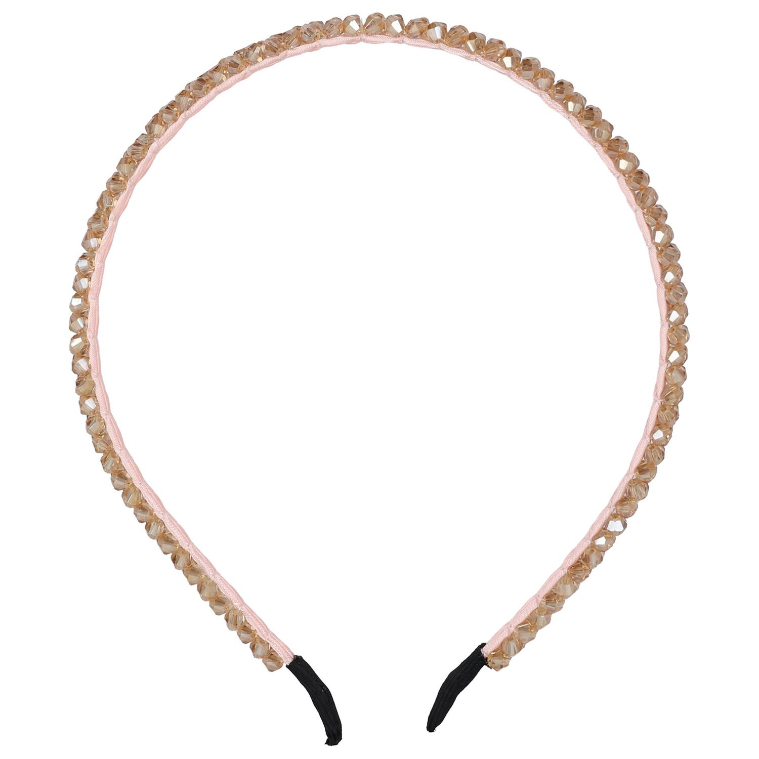 Girls Gold Diamante Headband, 3, hi-res image number null
