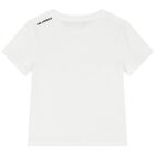 Boys White Logo T-Shirt, 2, hi-res